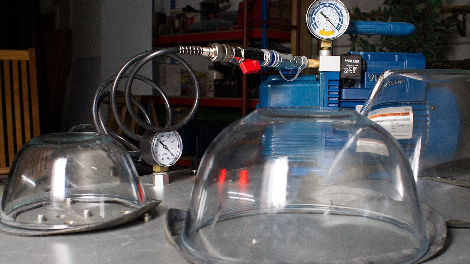 How to care glass vacuum chamber?
