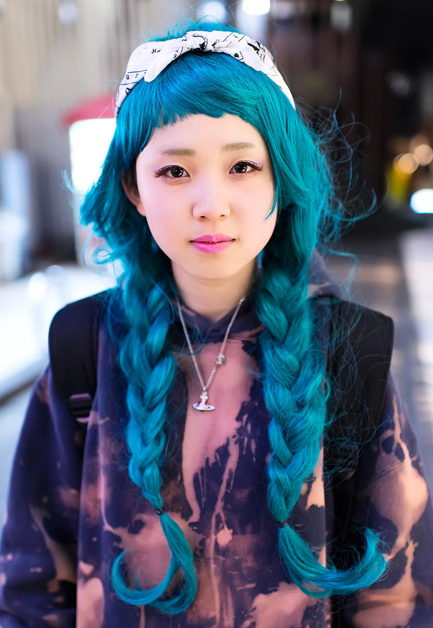 New Hairstyle Hairpunk Fashions Harajuku Asian Girls Long Hairstyle