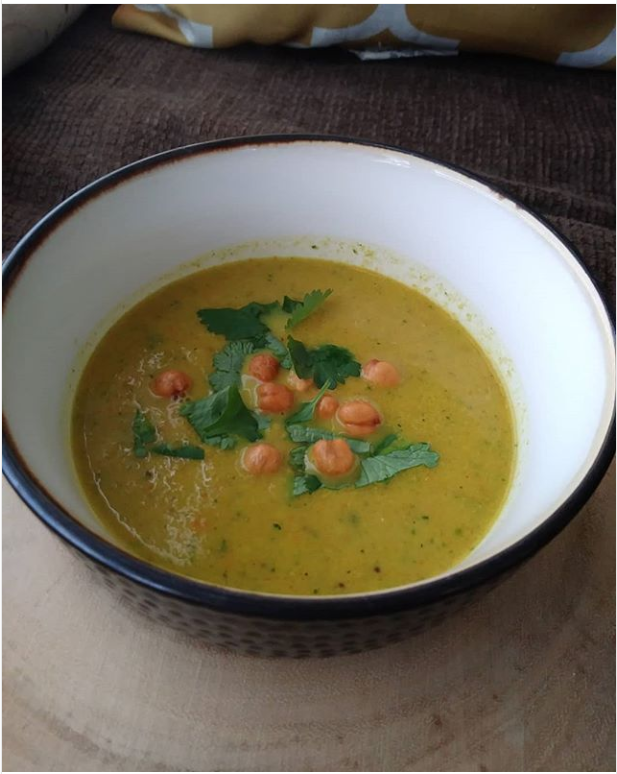 Curried Cream of Zucchini Soup