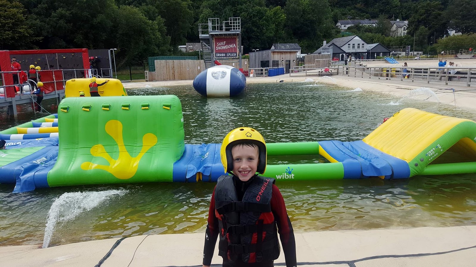 It's A Family Adventure! Crash & Splash at Surf Snowdonia A Review