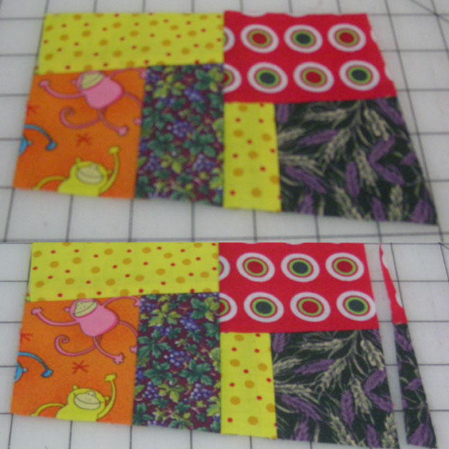 Eat, Sleep, Quilt Tutorial Fractured crumb blocks!