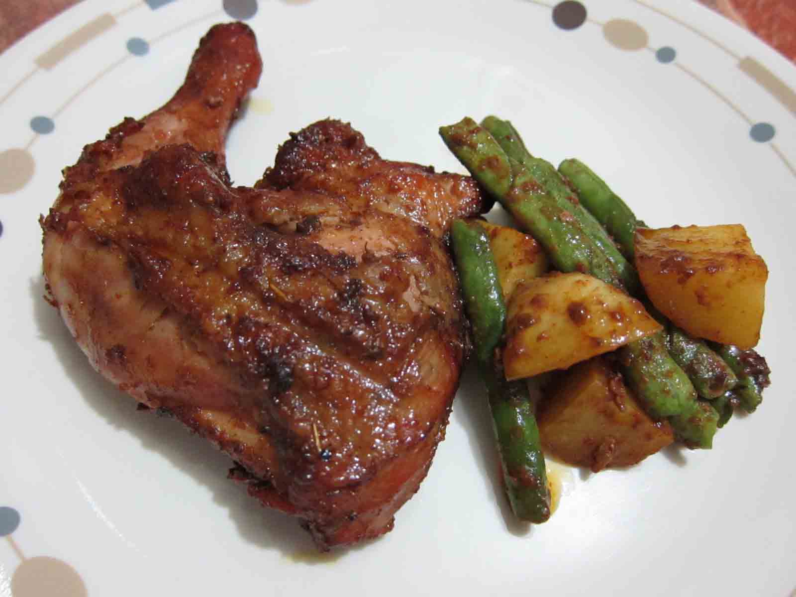 trigger happy foodie Cajun Chicken Leg Quarters