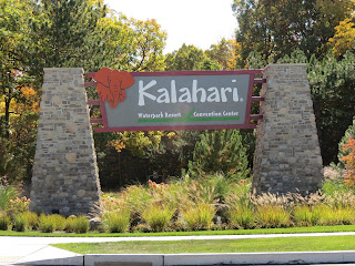 Kalahari Resorts and Convention Sign in the Pennsylvania Poconos.
