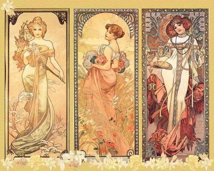 Alfons Maria Mucha 1860-1939 The Art Nouveau movement | 1890-1910 | Art history