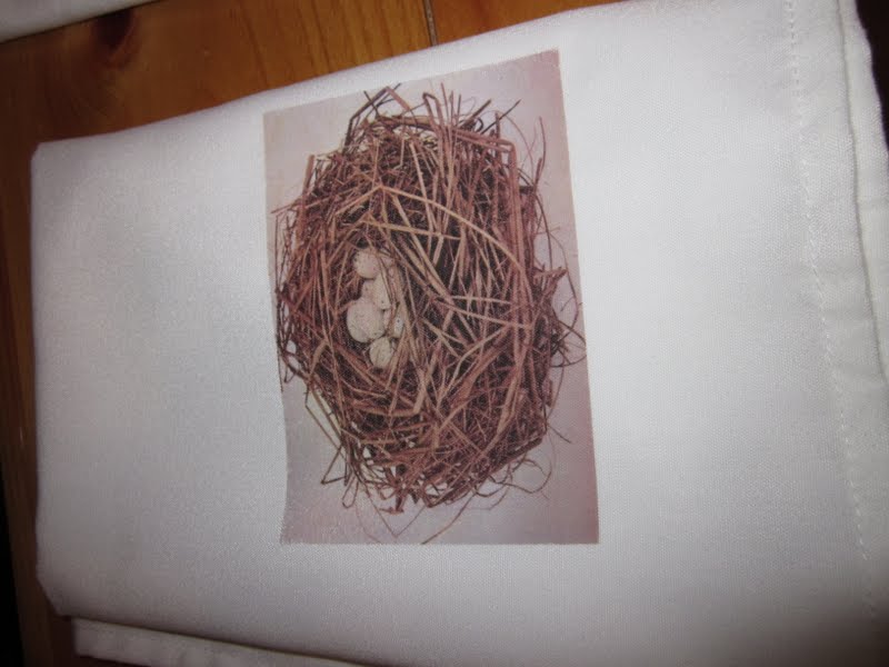 Pretty Bird Nest Napkins DIY Before It's News