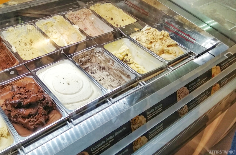 Free ice cream at Ben & Jerry's scoop shop in Rotterdam