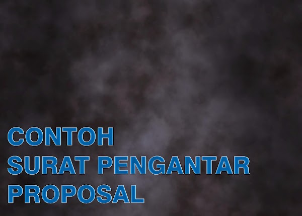 Contoh Surat Pengantar Proposal Contoh Surat Pengantar Proposal