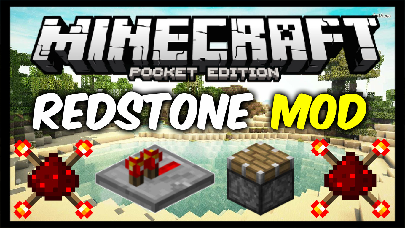 REDSTONE MOD PARA MINECRAFT PE 0.12.3