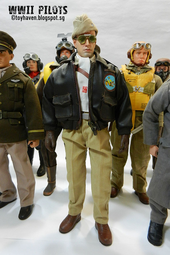 toyhaven 1/6th scale World War II Allied Forces Pilots and Air Crewman