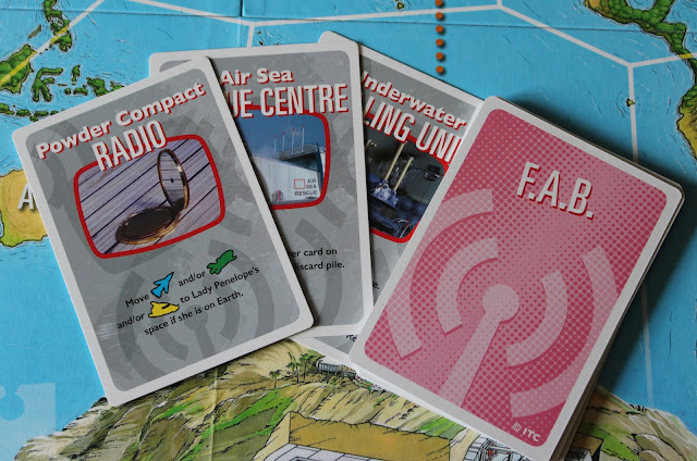 Thunderbirds Co-operative Board Game - F.A.B. cards