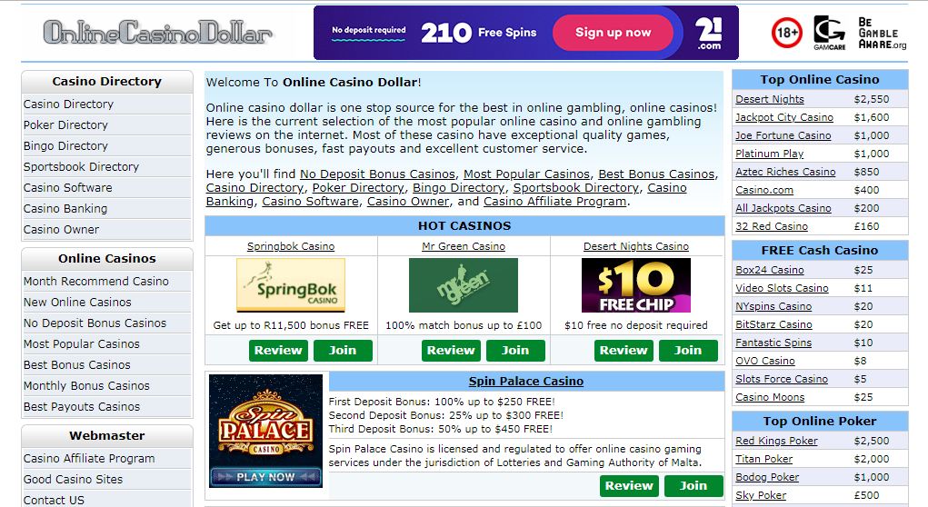 Online Casino.Com Review Online Casino.Com Review