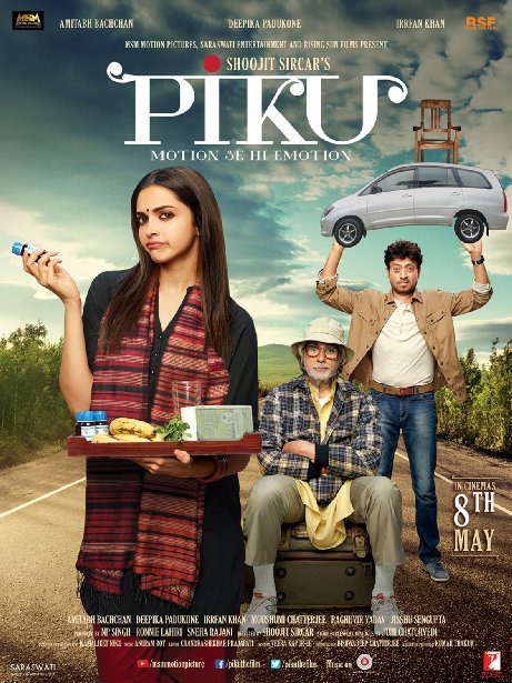 Piku 2015 720p BRRip Hindi 999mb | MovieBits: Download And Watch Movies