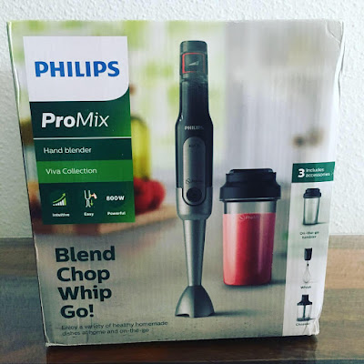 Philips Batidora de Mano ProMix HR2652/90 Varilla, 800 W, De plástico, Caucho, Acero Inoxidable, Negro