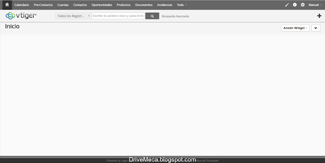 DriveMeca instalando y configurando Vtiger CRM paso a paso DriveMeca instalando y configurando Vtiger CRM paso a paso