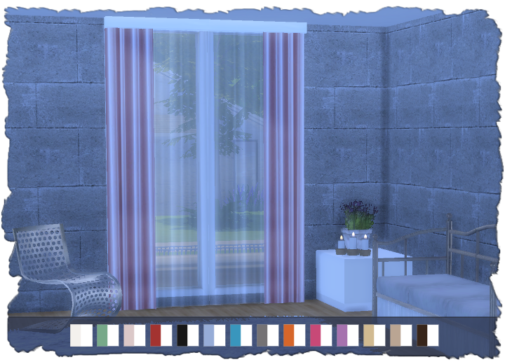 My Sims 4 Blog Curtains and Blinds by Devilicious