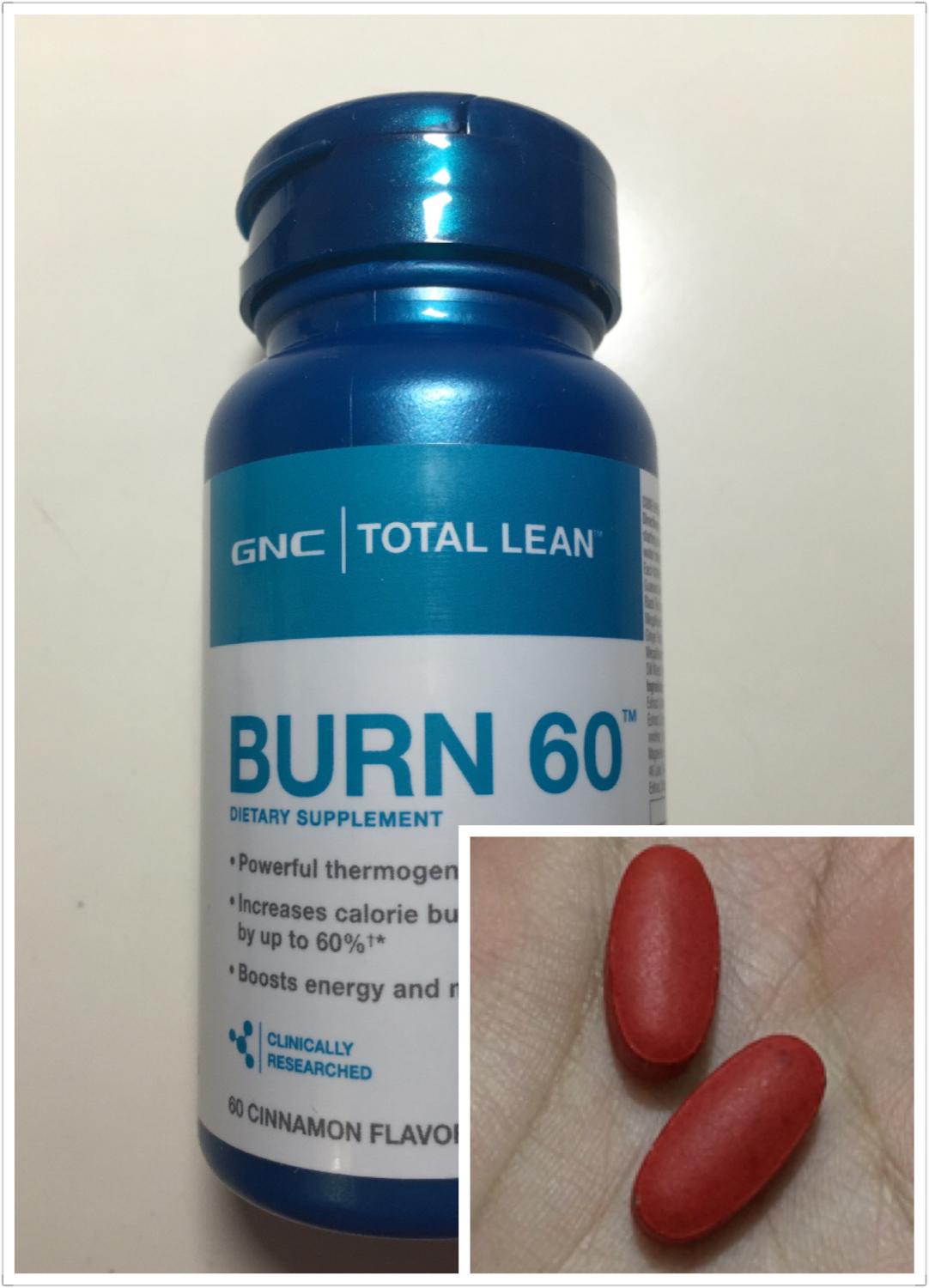 GNC Total Lean BURN 60一動CLA一靜日夜減肥．結實肌肉之選 Abby Loves Beuaty (email