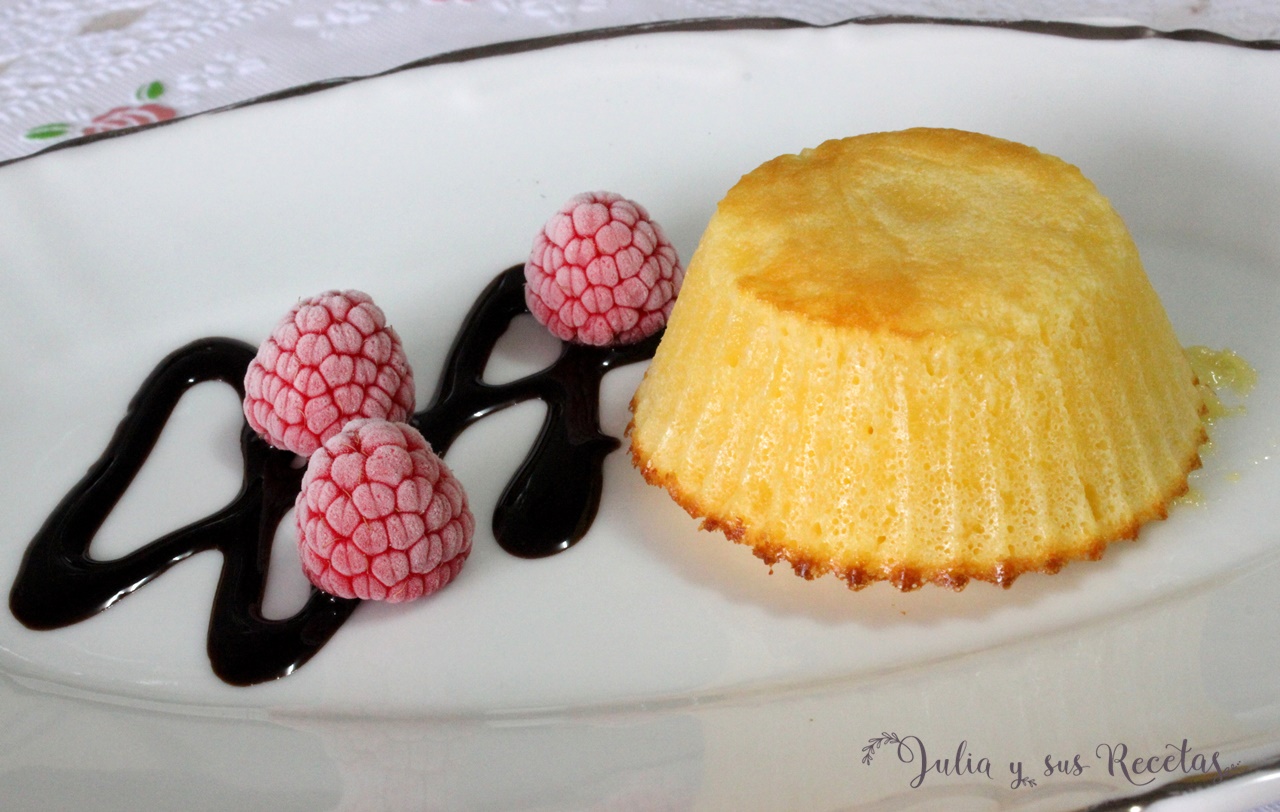 JULIA Y SUS RECETAS: Coulant de chocolate blanco sin gluten