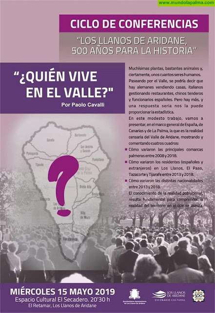 Ciclo de conferencias "Los Llanos de Aridane, 500 años para la historia"