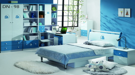 RumahKu-SyurgaKu: Dekorasi Bilik Tidur Berwarna Biru