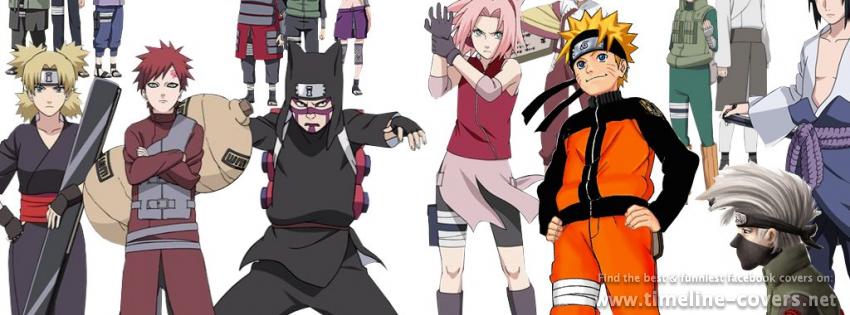 Ảnh bìa Naruto, ảnh bìa facebook Naruto đẹp nhất năm