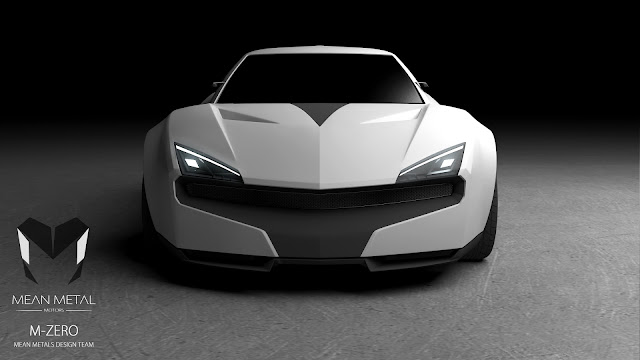 Marcelo Aguiar Mean Metal Motors M-Zero render front
