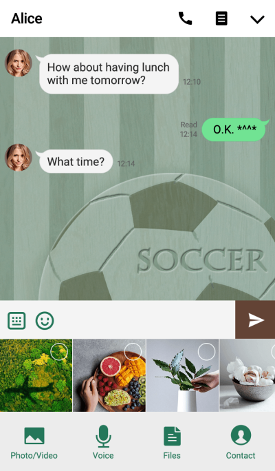 Soccer2 Theme -simple-