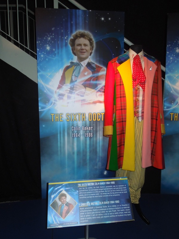 Colin Baker Sixth Doctor Who costume