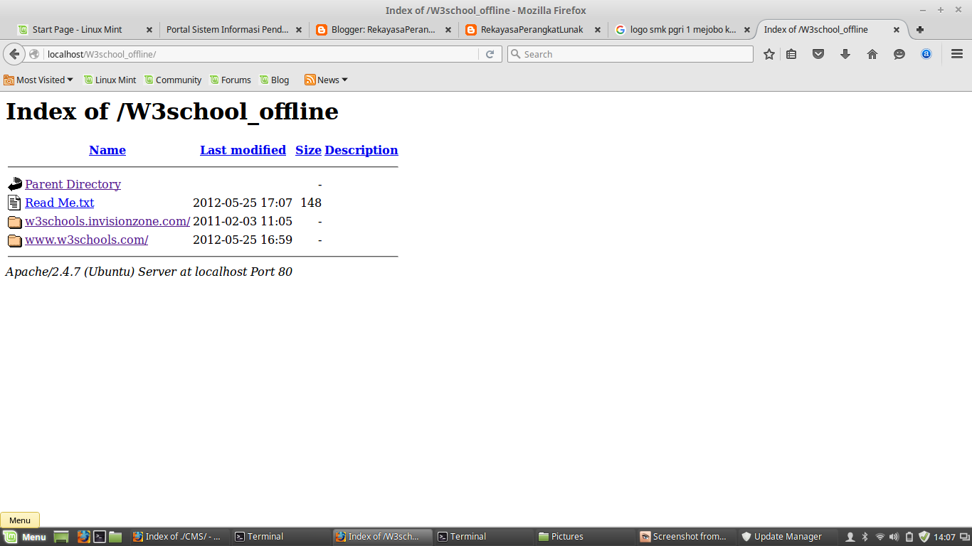 Index w. Index w