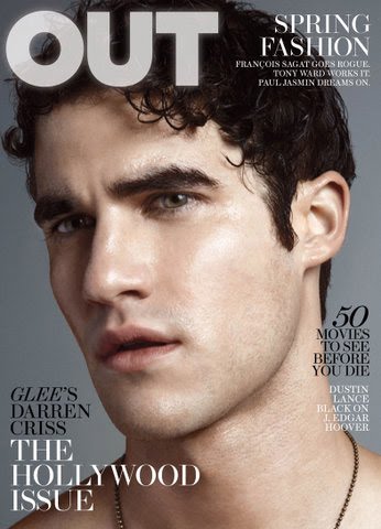 Glee 's Darren Criss for OUT