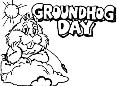 Groundhog Day Coloring Pages | Learn To Coloring