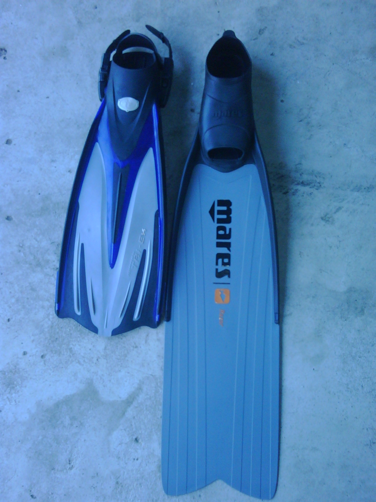 My Personal Blue... Mares, Omer, Cressi fins and more...time to check