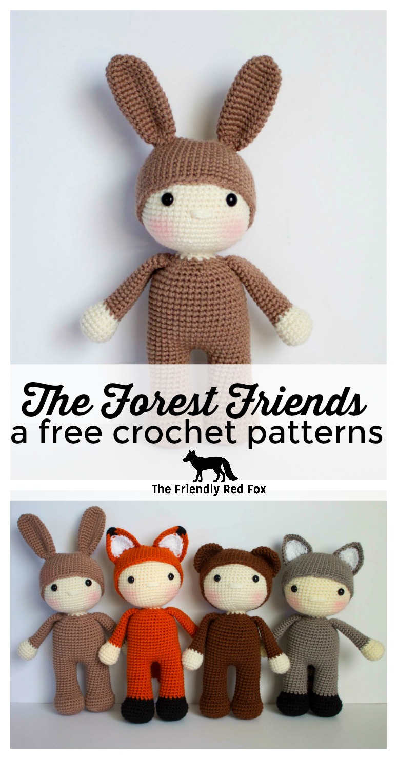 Amigurumi basic doll body 10 inc crochet pattern PDF