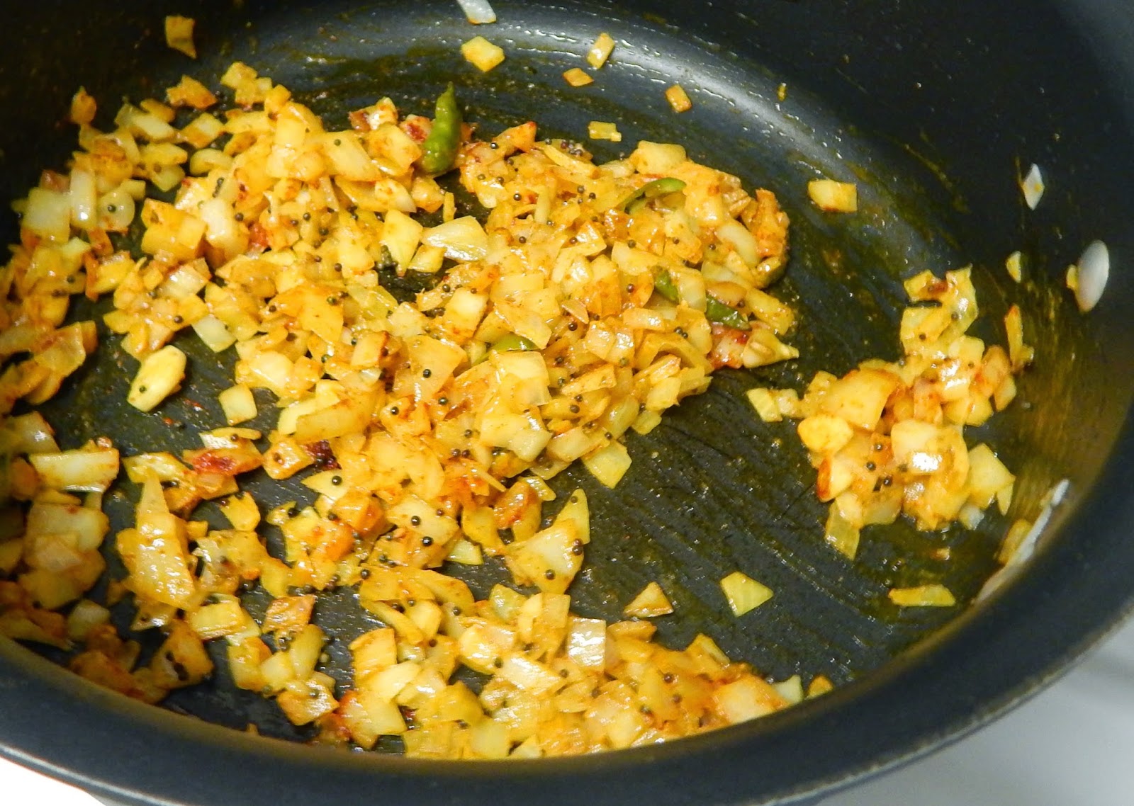 Palatable dishes from Jess's kitchen ) Thoran with Mustard greens