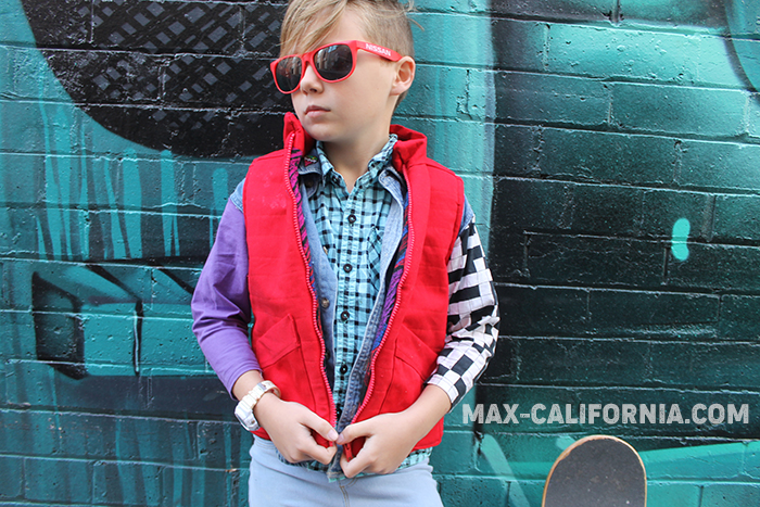 marty mcfly • sewn by max california