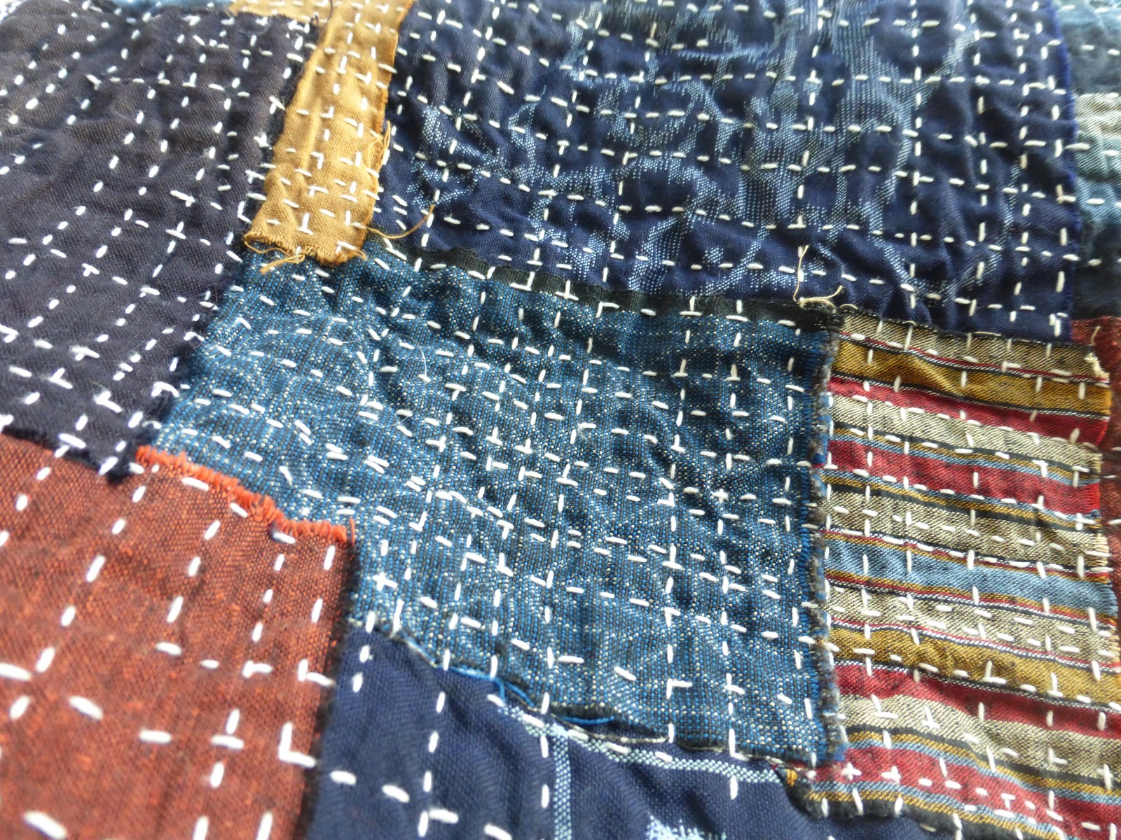 sashiko and other stitching Edinburgh Exploring Japanese Boro