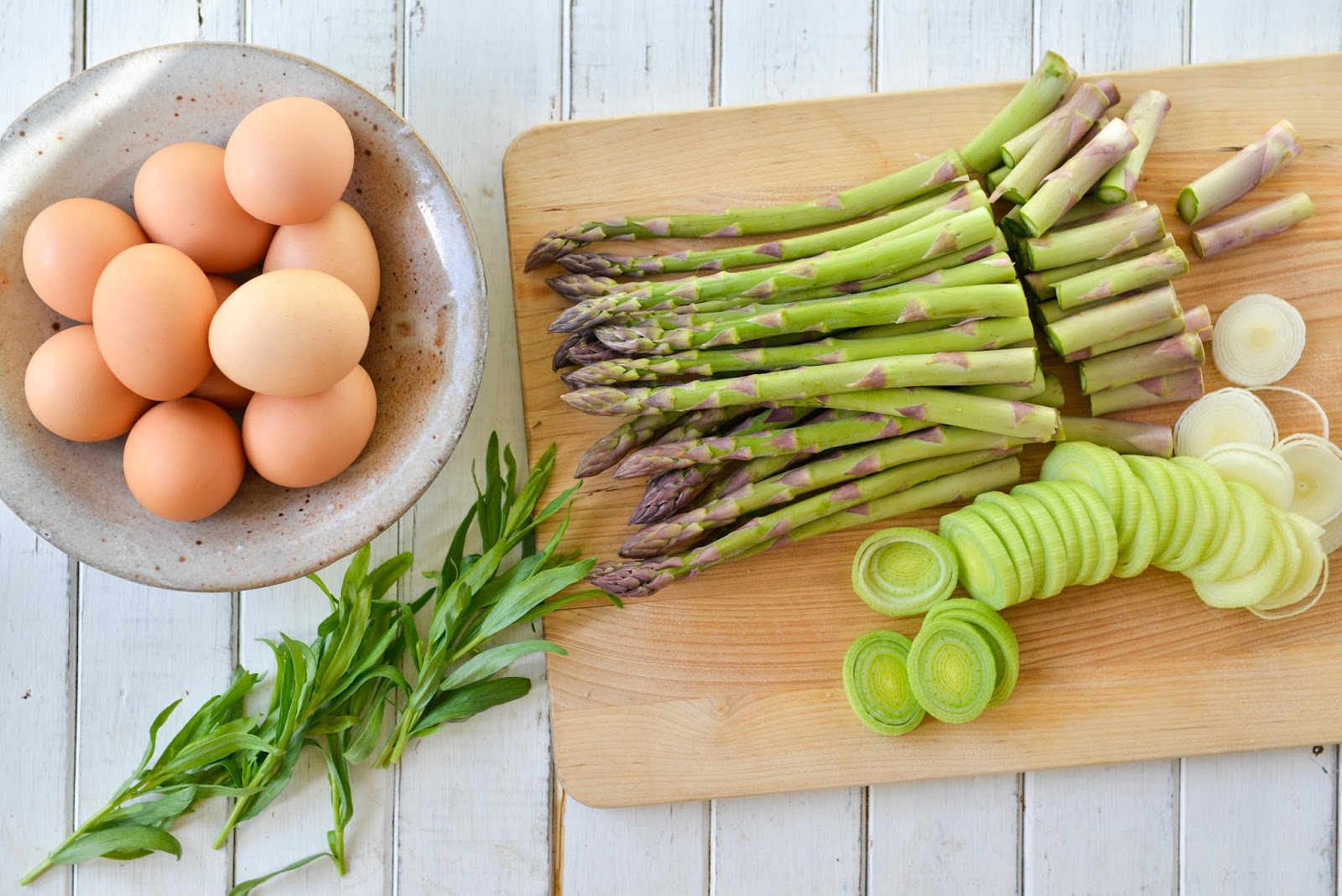 Nourishing Meals® Asparagus, Leek, and Mushroom Frittata