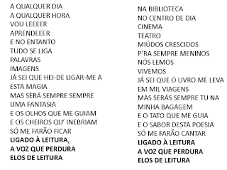 Liga Te A Biblioteca Cancao Da Semana Da Leitura Elos De Leitura liga te a biblioteca blogger
