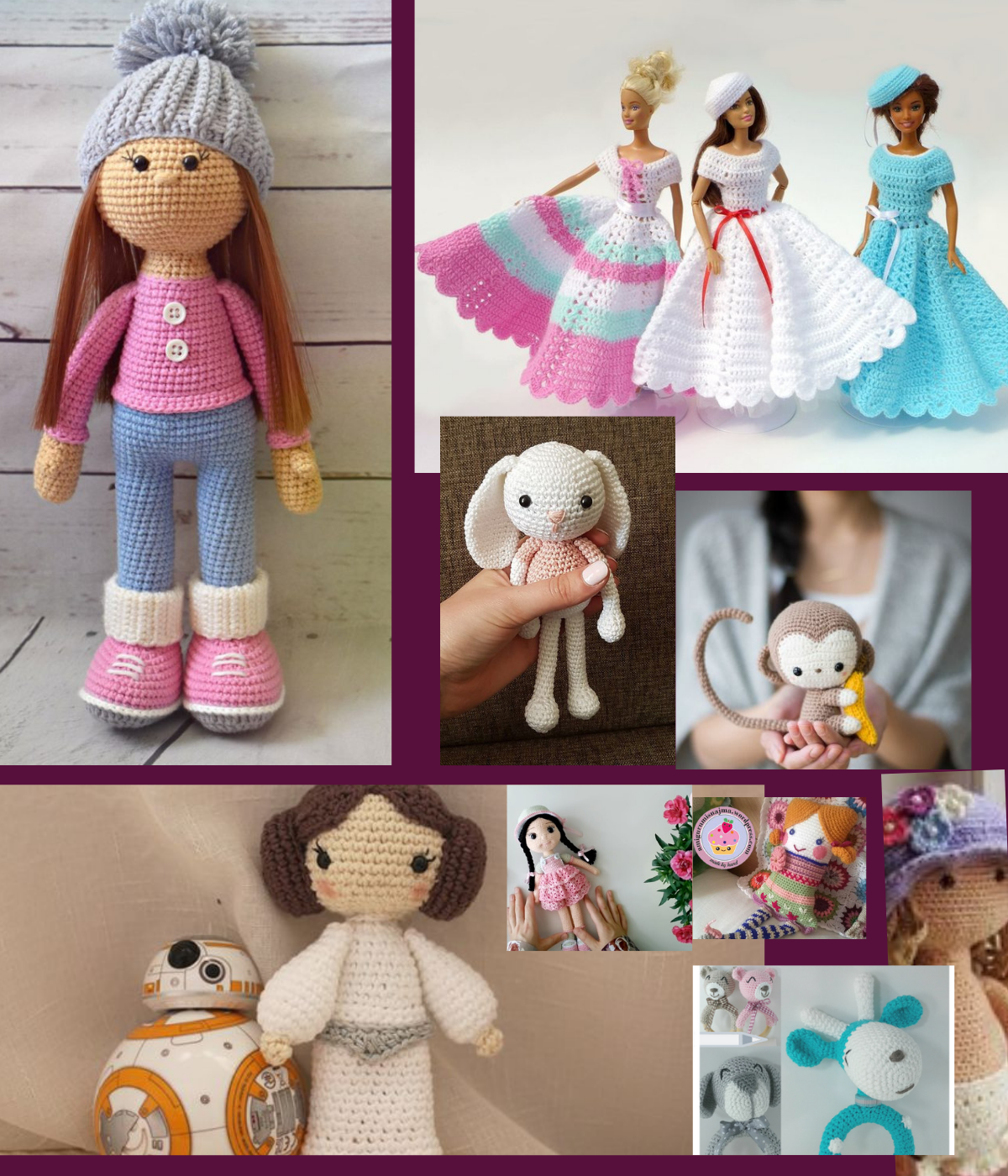 muñequitos tejidos a crochet patrones