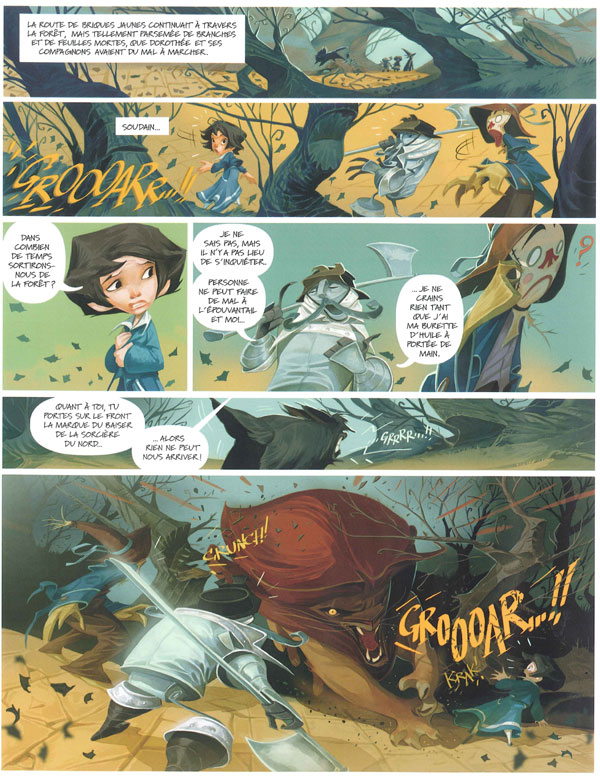 Questions Réponses Sur Le Magicien D'oz D'une berge à l'autre: Concours BD : vous avez dit adaptation