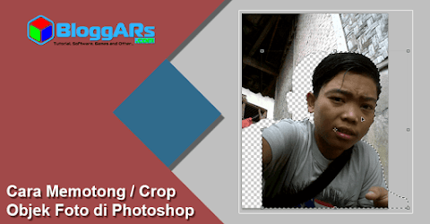 Cara Memotong / Crop Objek Foto di Photoshop