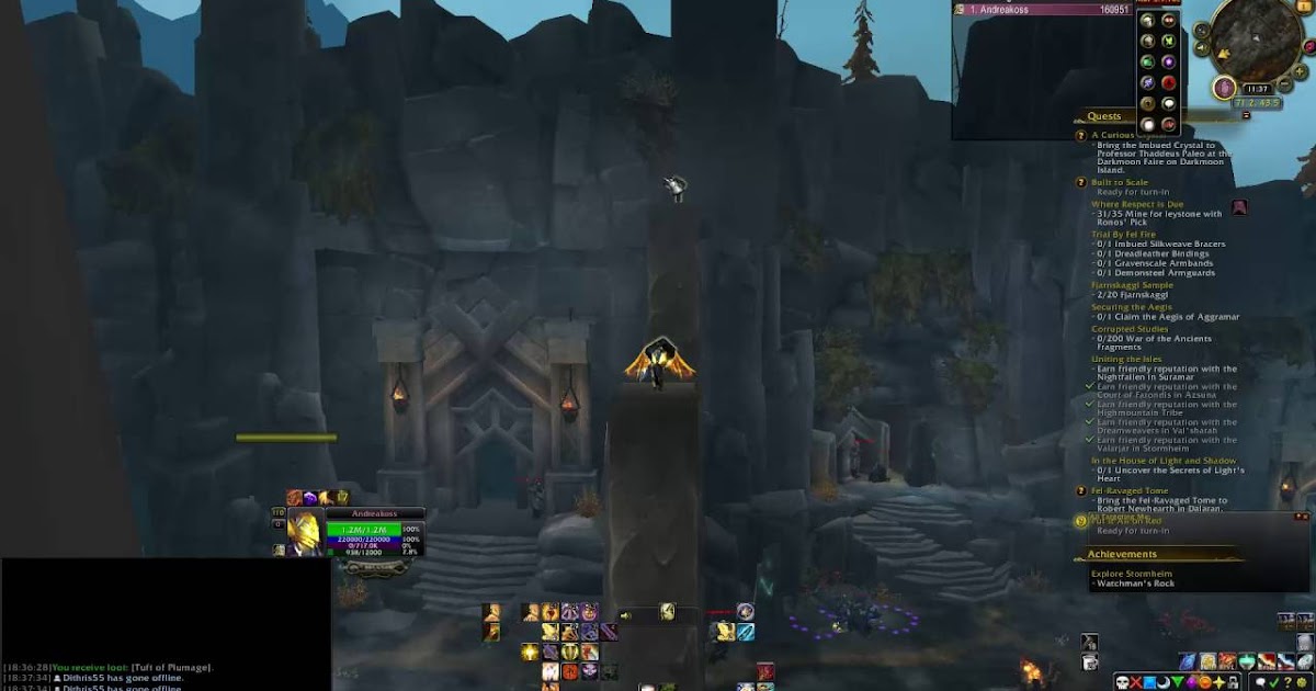 Master of World of Warcraft Faster Grappling