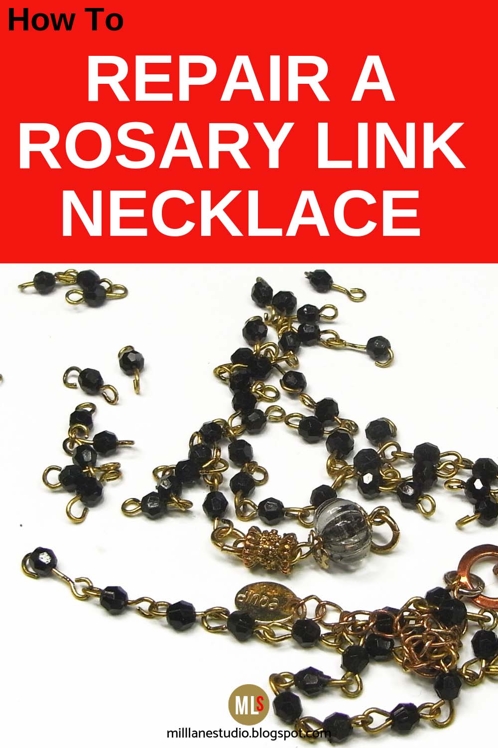 Rosary Chain Jewellery Repair Mill Lane Studio