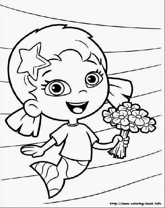 Bubble Guppies Printable Coloring Pages