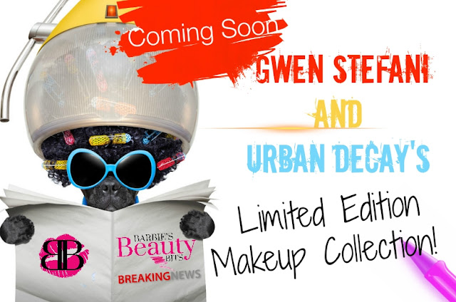 Gwen Stefani And Urban Decay's Limited Edition Makeup Collection, is coming November 22nd, by Barbies Beauty Bits