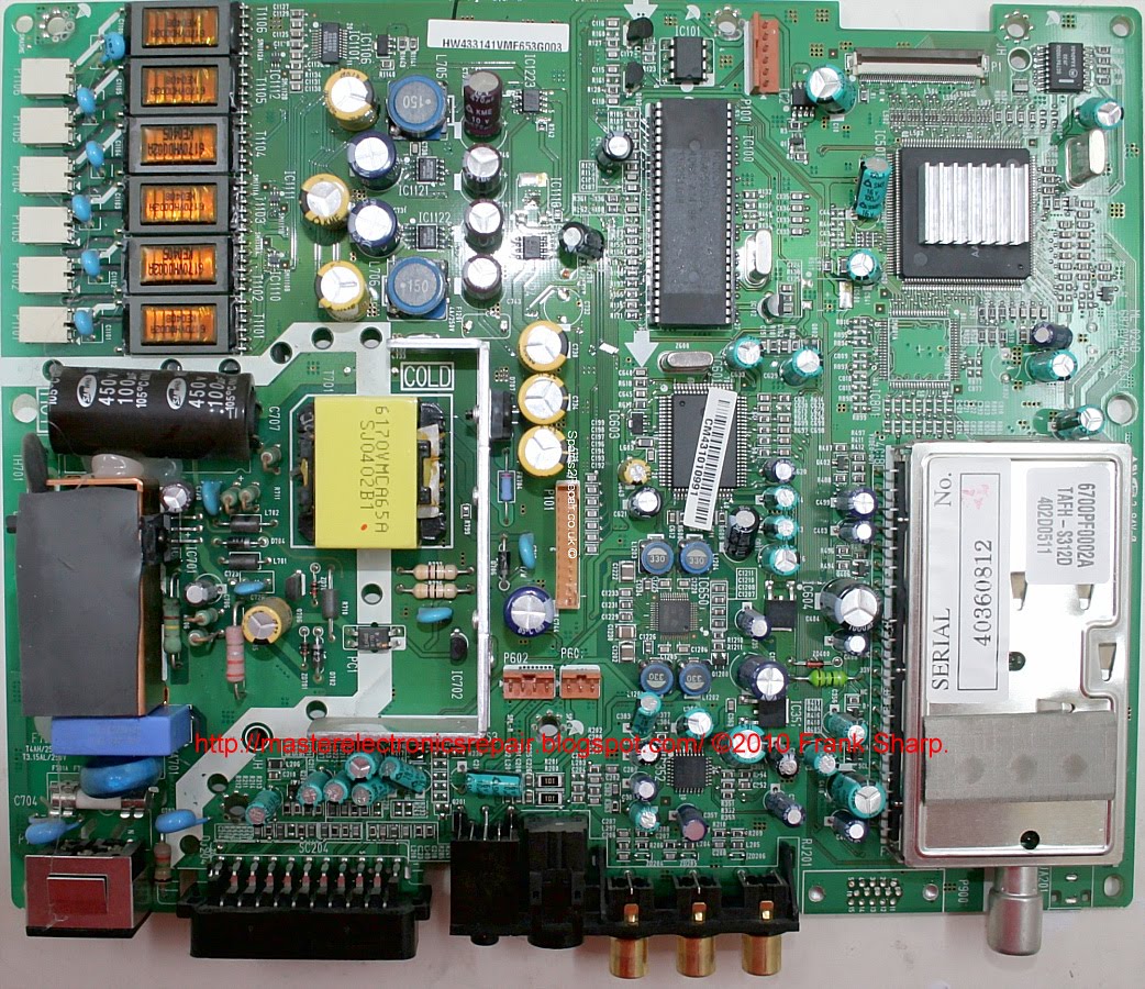 Master Electronics Repair !: REPAIR / SERVICING TV LG RZ-20LA66