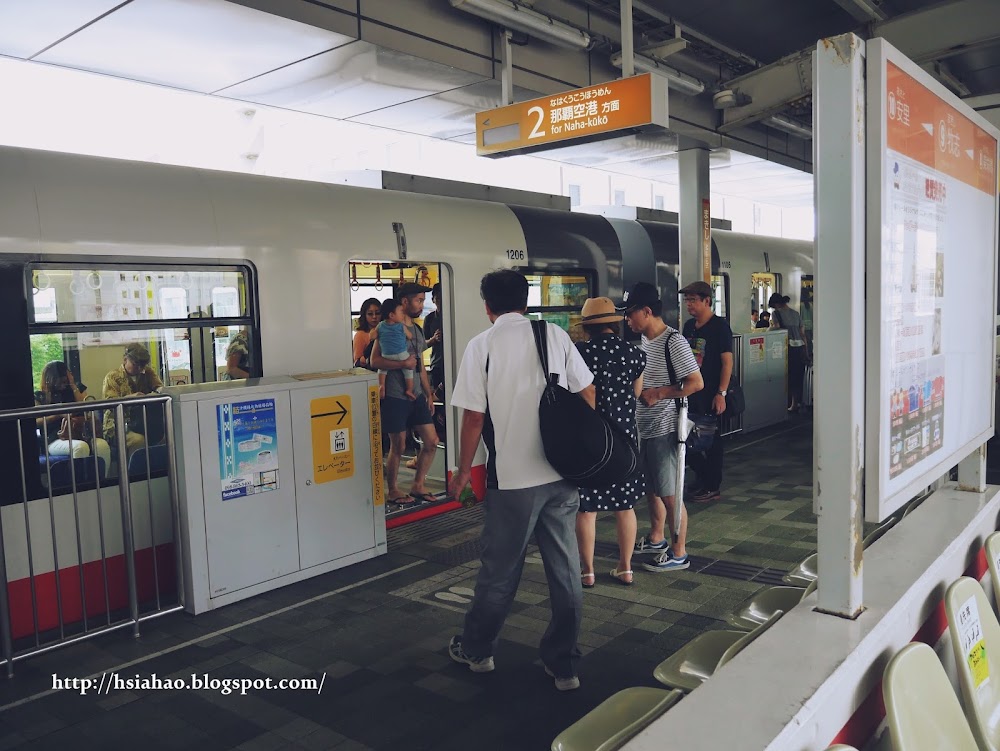 沖繩-交通-沖繩單軌電車-電車站-月台-那霸電車-教學-Okinawa-yui-rail- transport-train