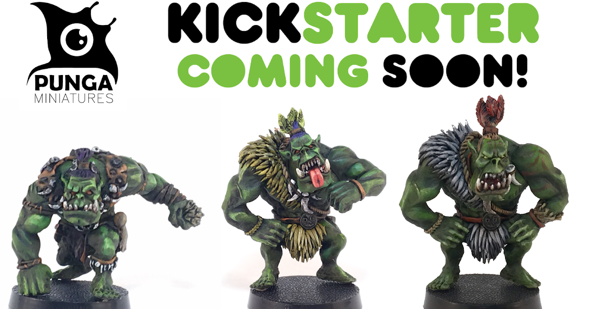 Wargame News and Terrain Punga Miniatures New Toa Orcs Miniatures