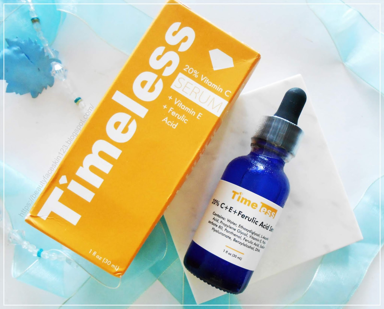 GREAT SKINandLIFE REVIEW ON TIMELESS 20 VITAMIN C, VITAMIN E, FERULIC