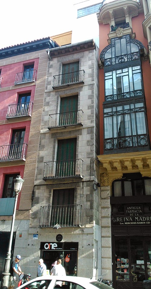 Caminando por Madrid Las casas más estrechas de Madrid, 1. Caminando por Madrid Las casas más estrechas de Madrid, 1.