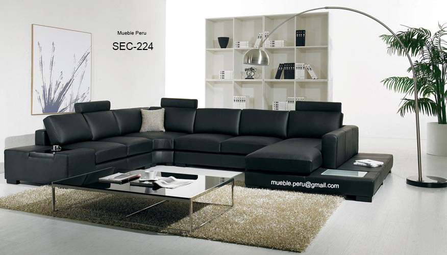 EXCLUSIVOS MUEBLES DE CUERO DE DISEÑO!!! ~ MUEBLES PEGASO- MUEBLES DE SALA